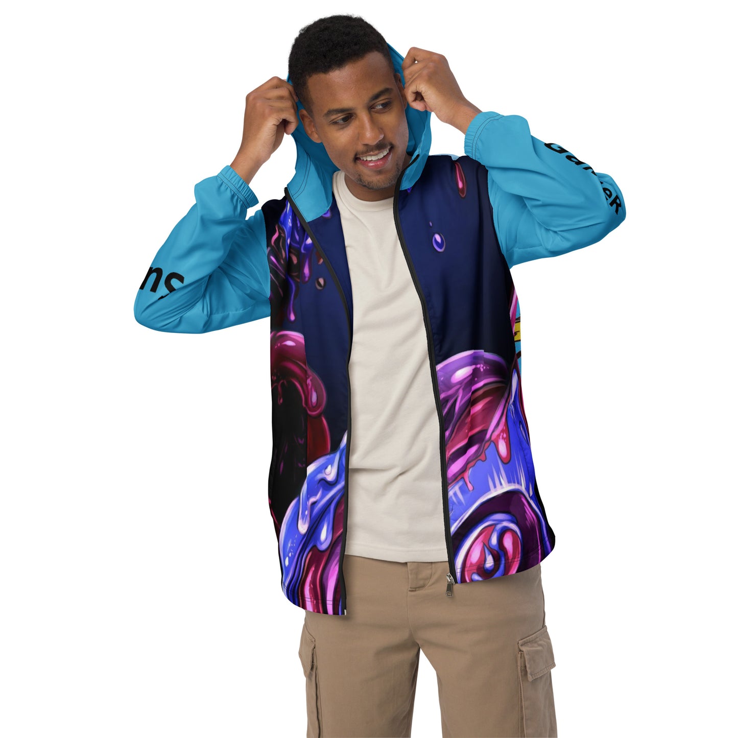SUPER 4 GAMER Men’s windbreaker