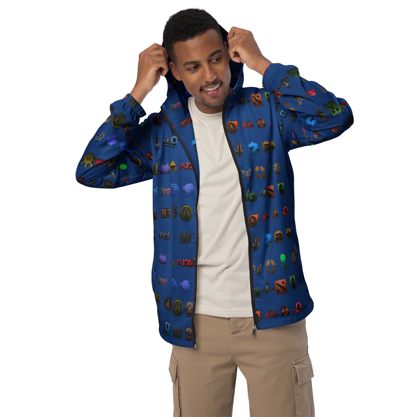 supA GAMEr Men’s windbreaker