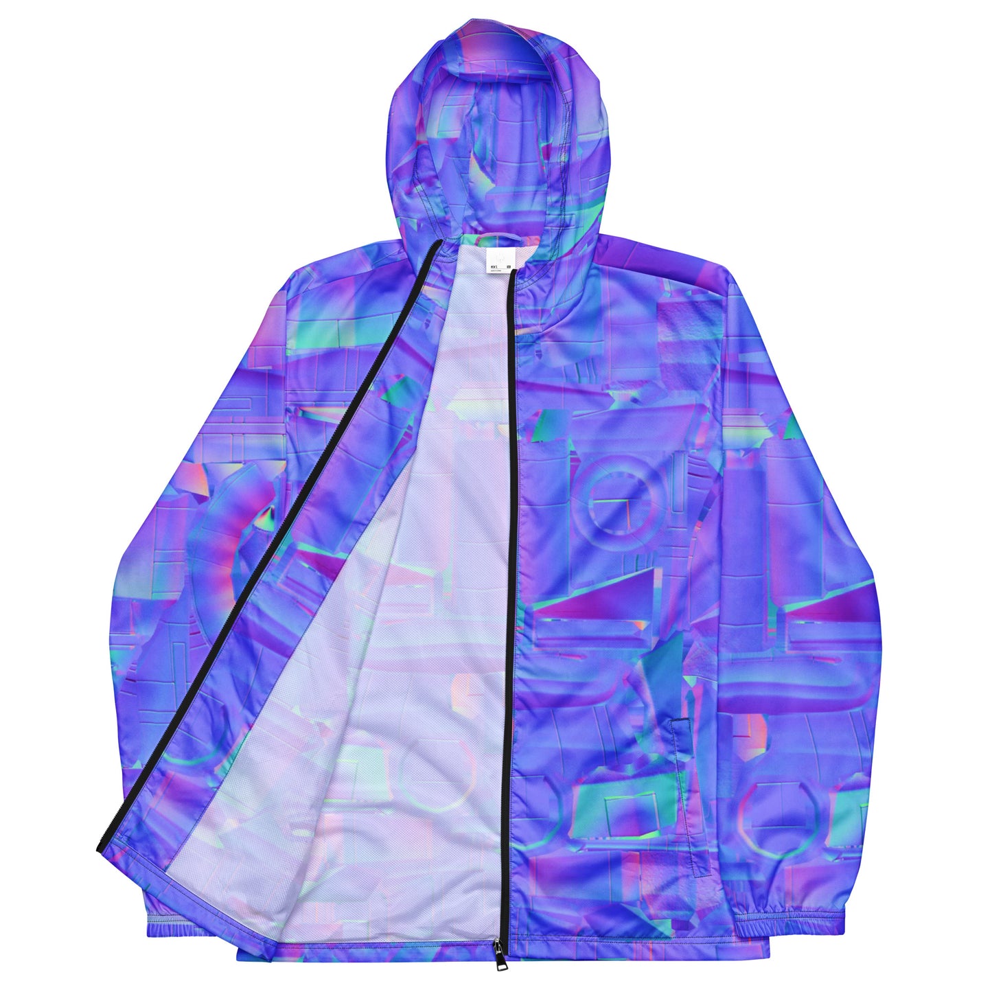 super neon purple Men’s windbreaker