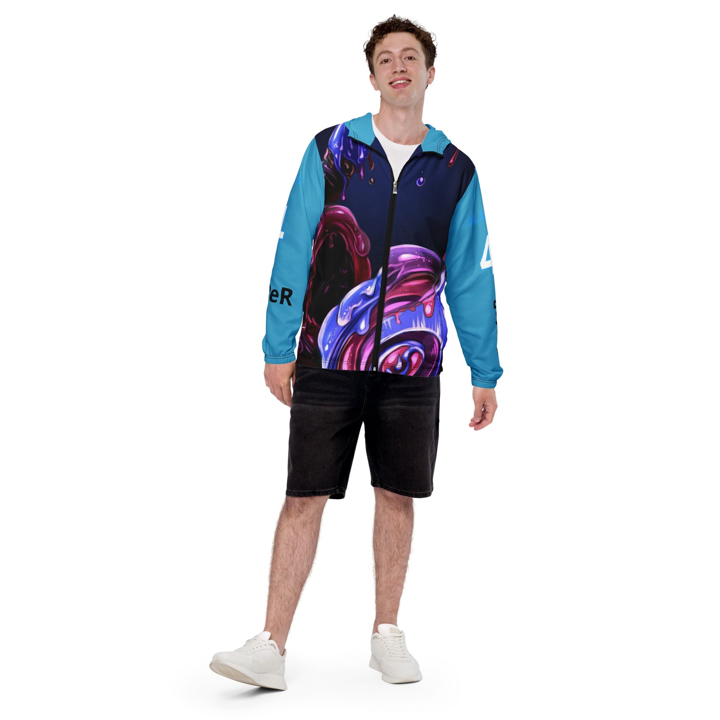 SUPER 4 GAMER Men’s windbreaker