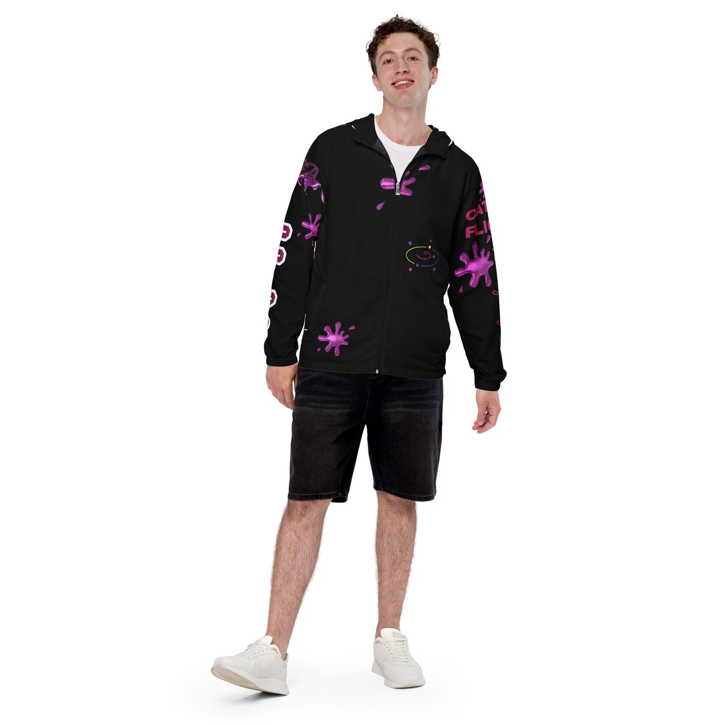 SUPA PINK ICE Men’s windbreaker