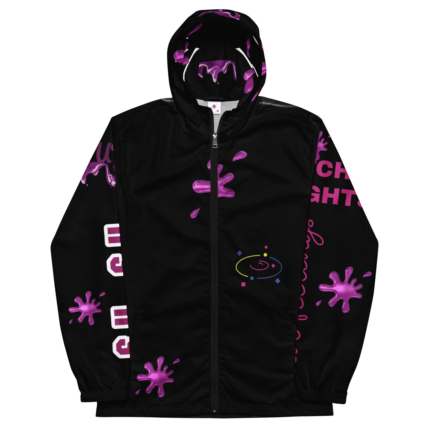 SUPA PINK ICE Men’s windbreaker