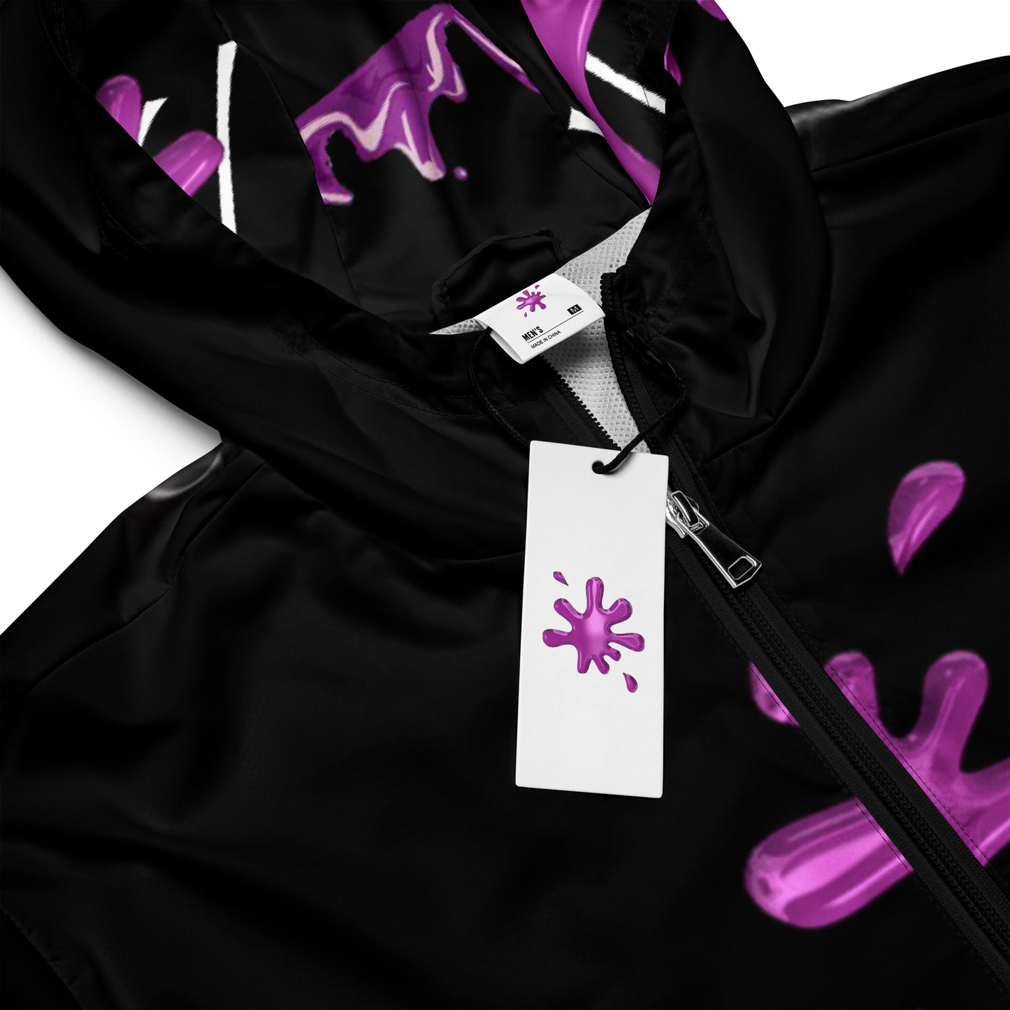 SUPA PINK ICE Men’s windbreaker