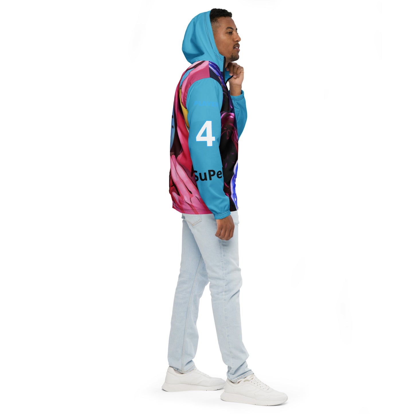 SUPER 4 GAMER Men’s windbreaker
