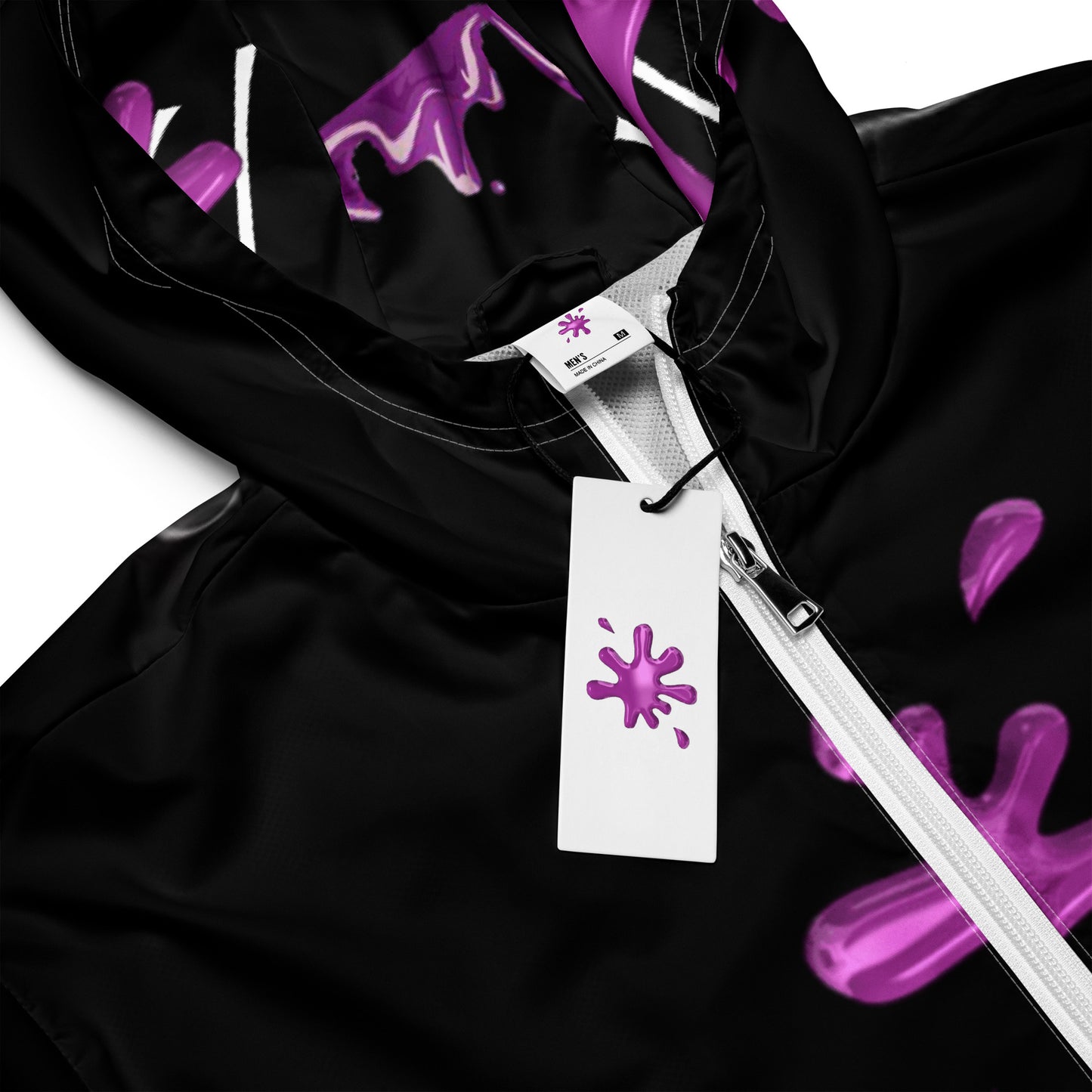 SUPA PINK ICE Men’s windbreaker