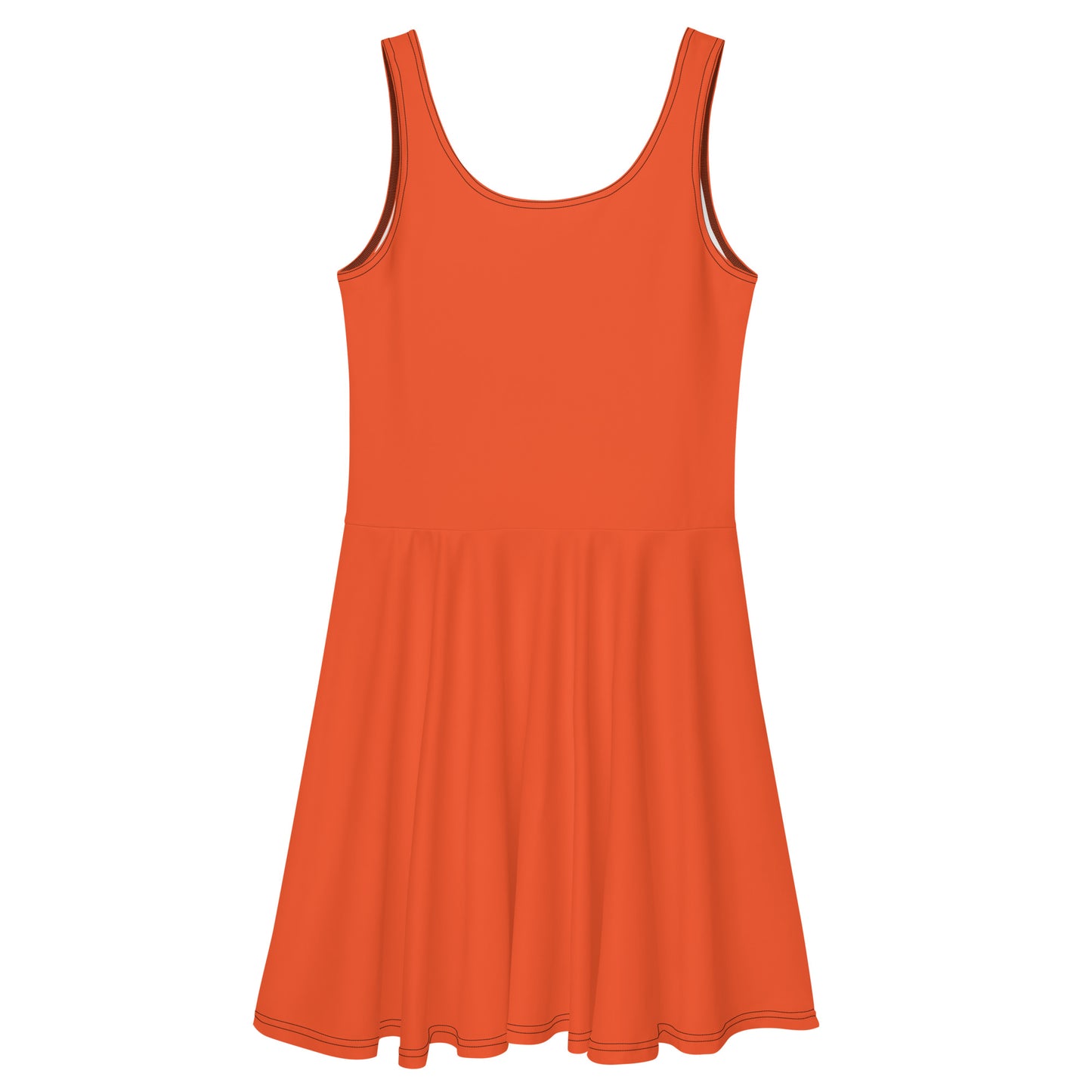 supa orange Skater Dress