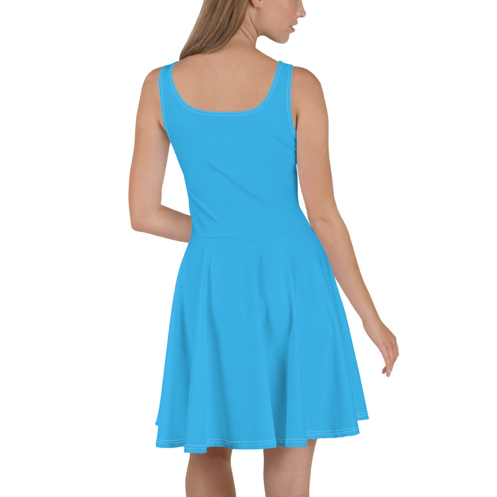 blue skater Skater Dress