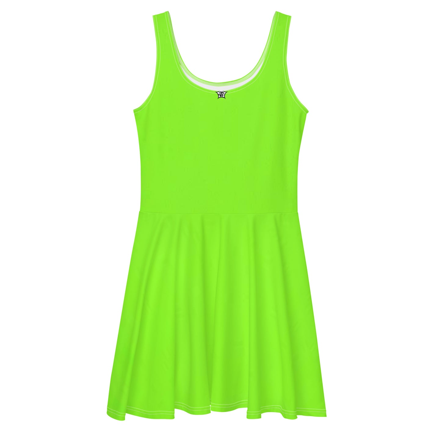 SUPA LIME Skater Dress