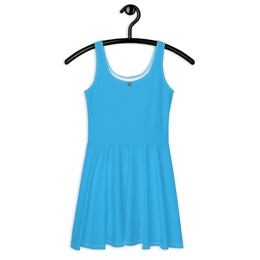 blue skater Skater Dress