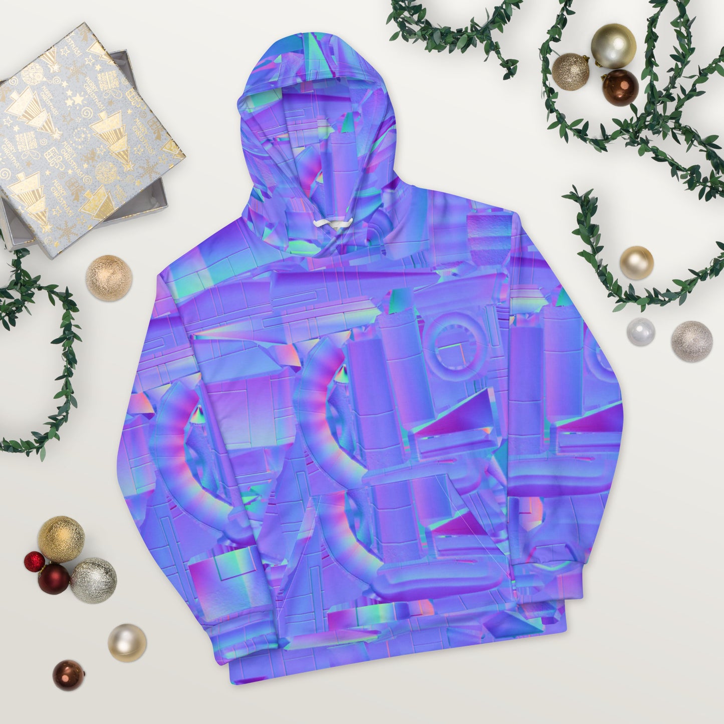 SuPER NEOn PURPLle Unisex Hoodie