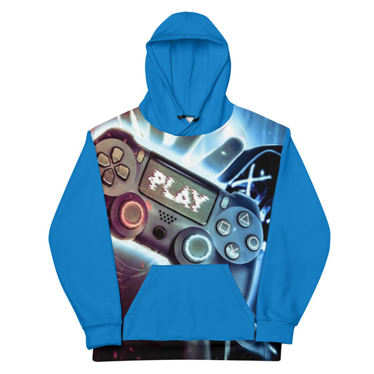 SUPA BLUE GAMER Unisex Hoodie