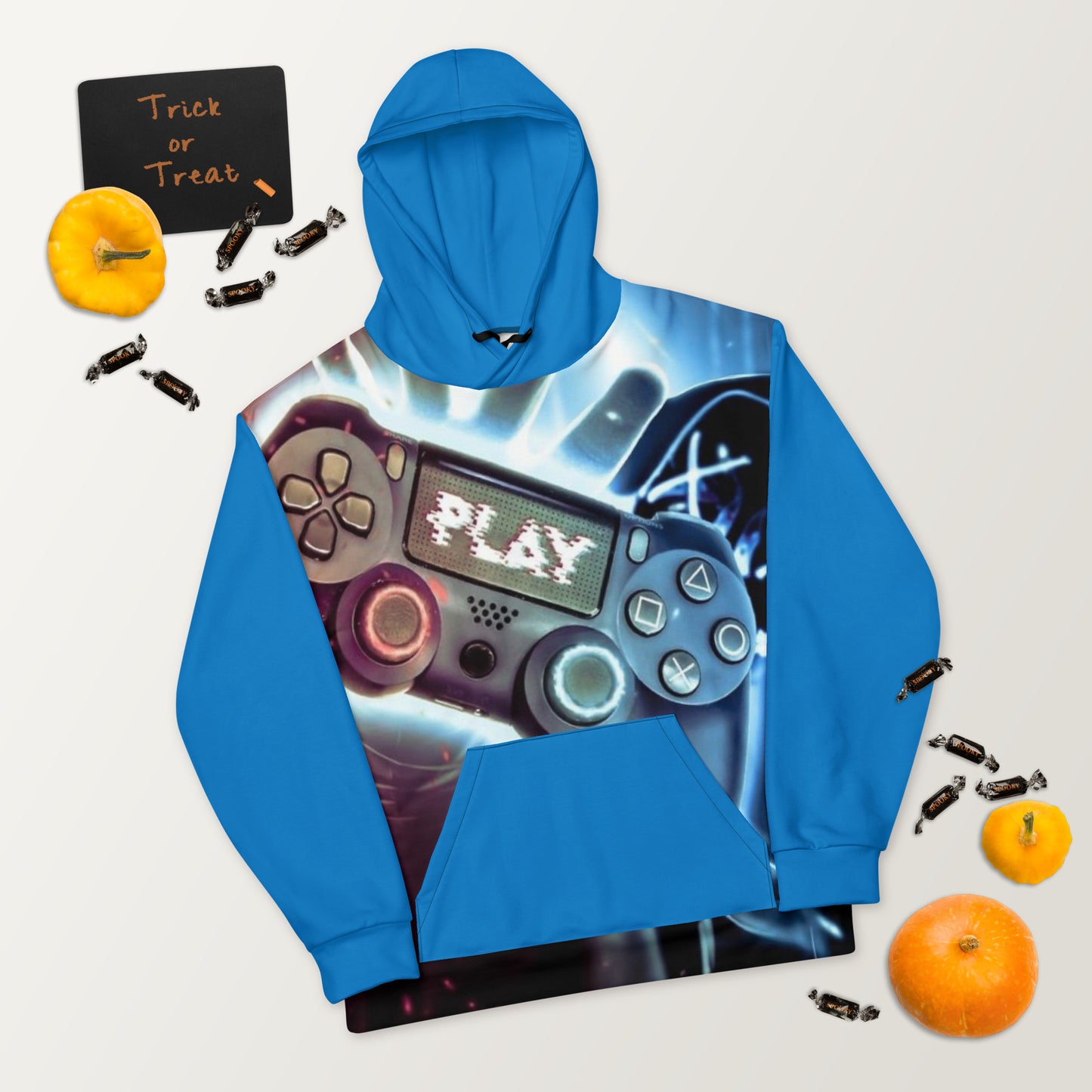 SUPA BLUE GAMER Unisex Hoodie