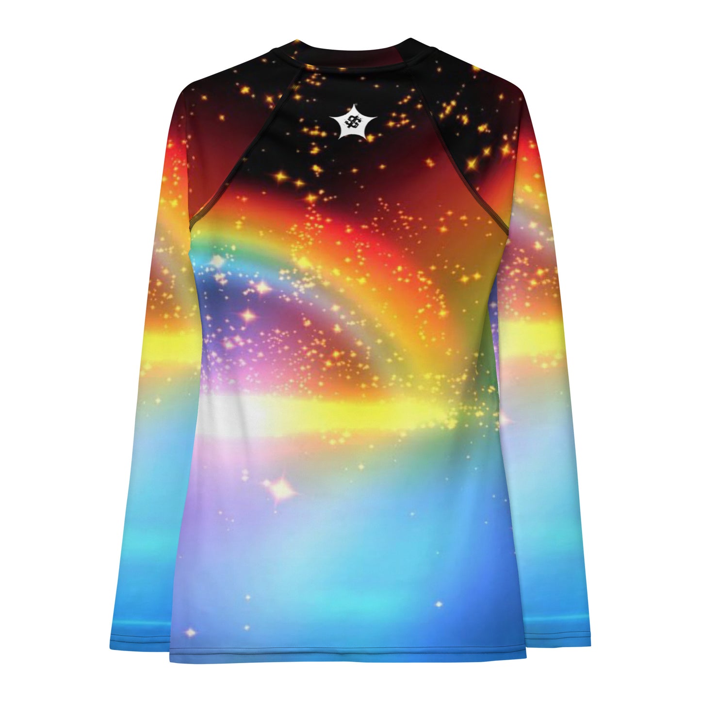 SUPA RAINBOW Women's Rash Guard