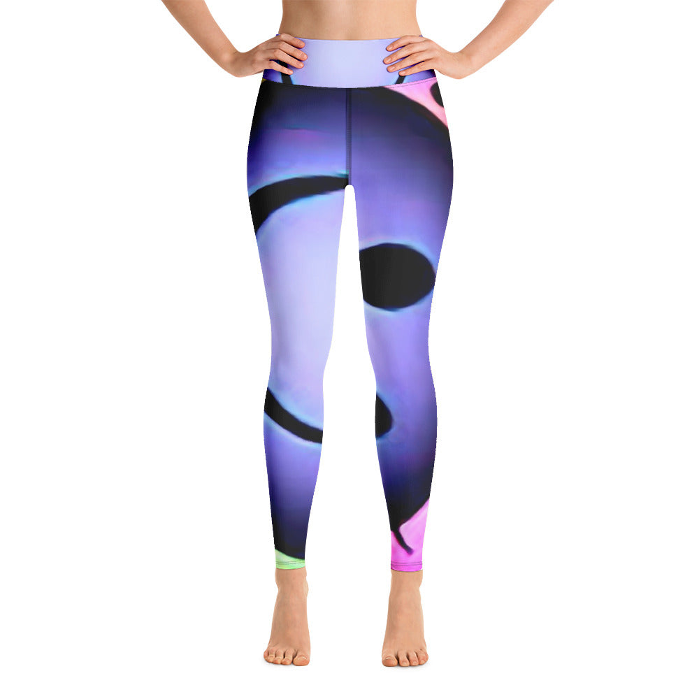 supa smiley Yoga Leggings
