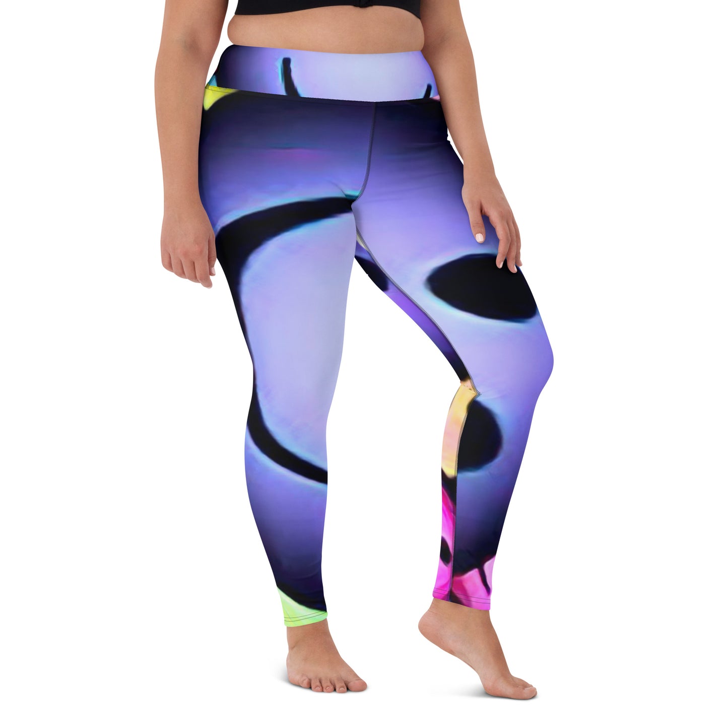 supa smiley Yoga Leggings