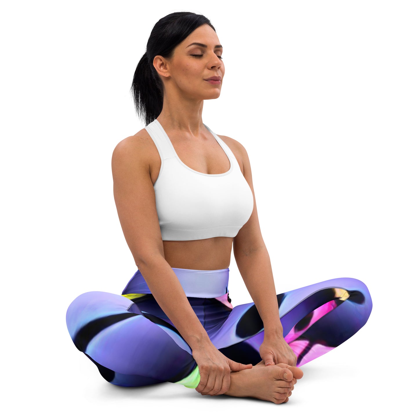 supa smiley Yoga Leggings