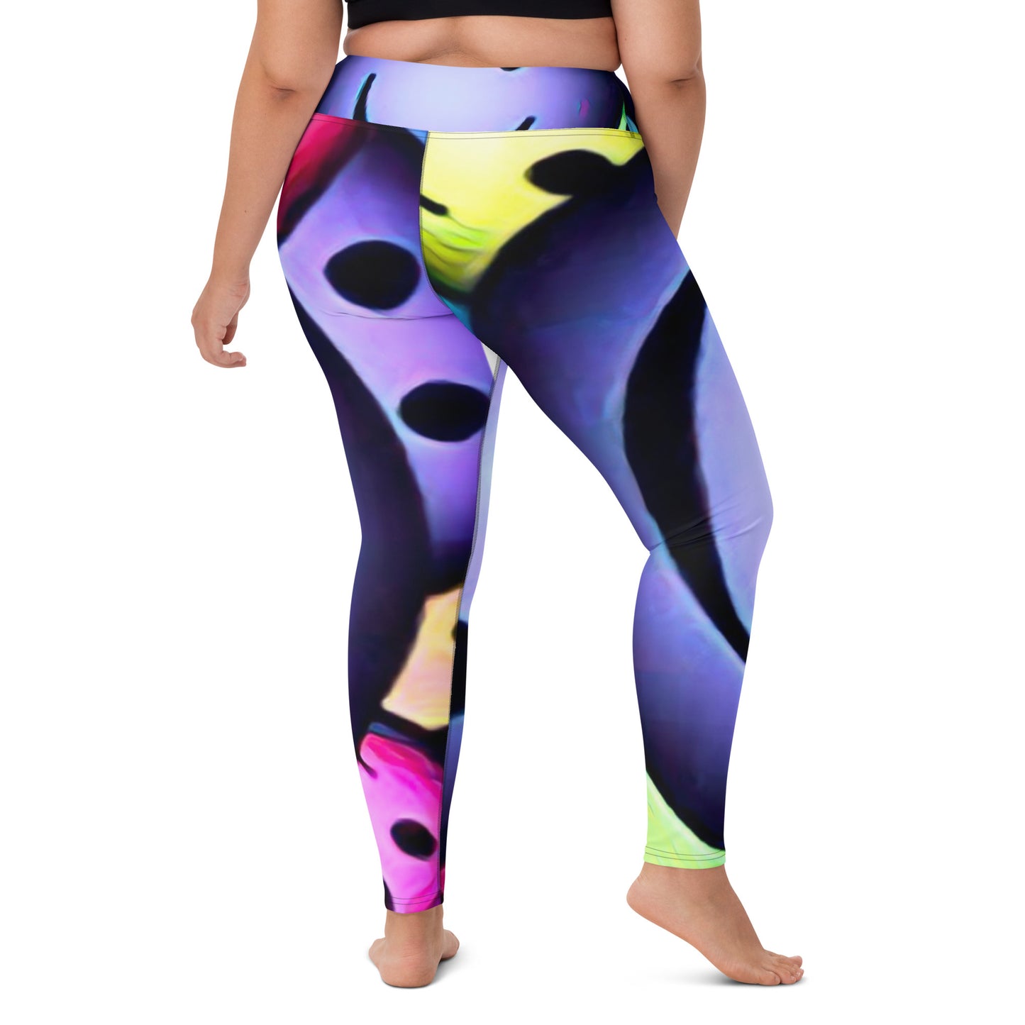 supa smiley Yoga Leggings