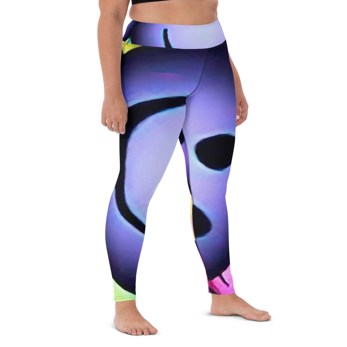 supa smiley Yoga Leggings