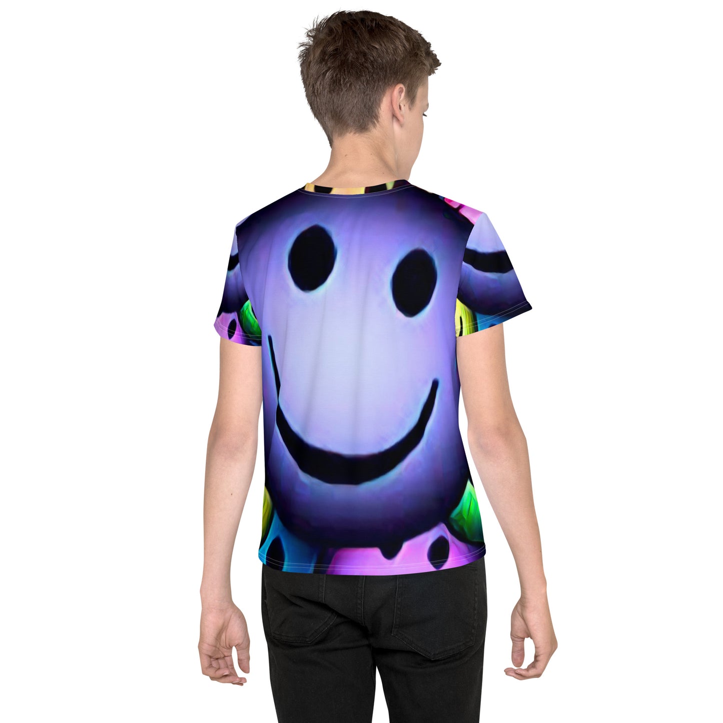 supa smile  Youth crew neck t-shirt