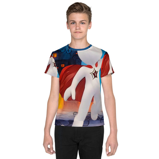 SuPeR Youth crew neck t-shirt