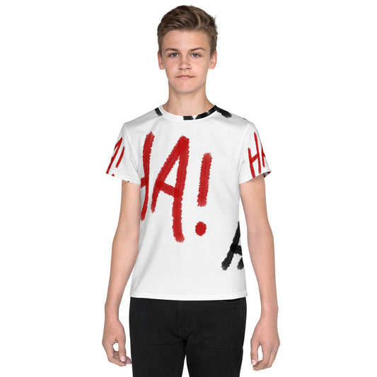 supa laugh Youth crew neck t-shirt