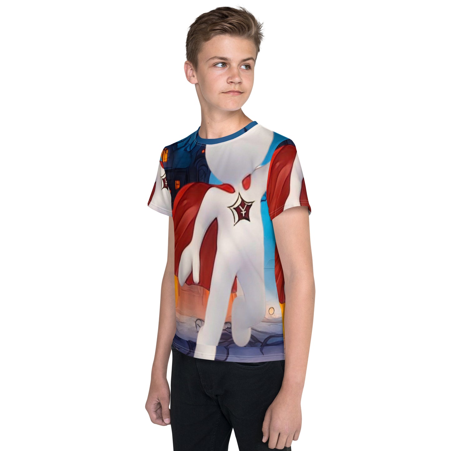 SuPeR Youth crew neck t-shirt