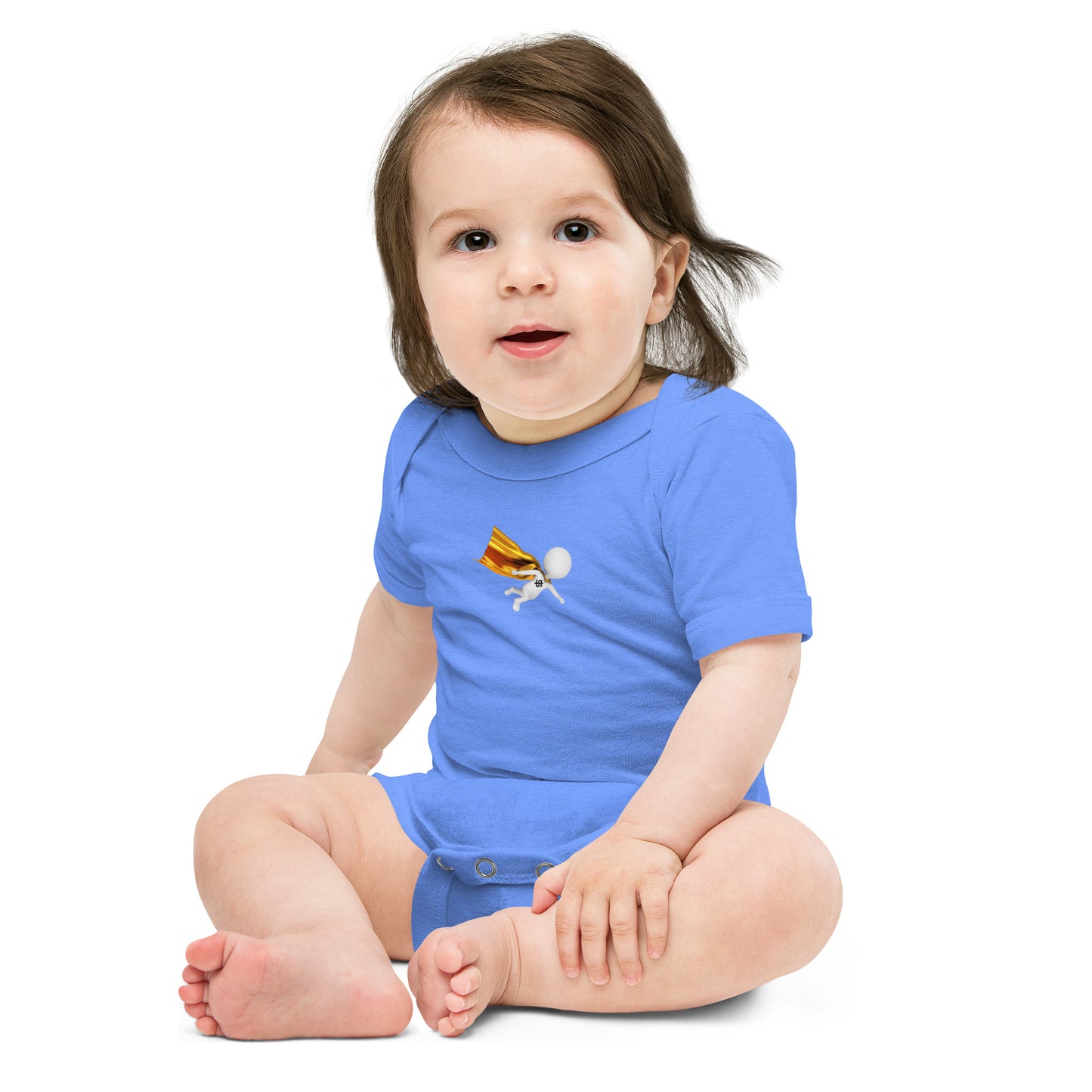 SuPeRKiDViCiouZ Baby short sleeve one piece