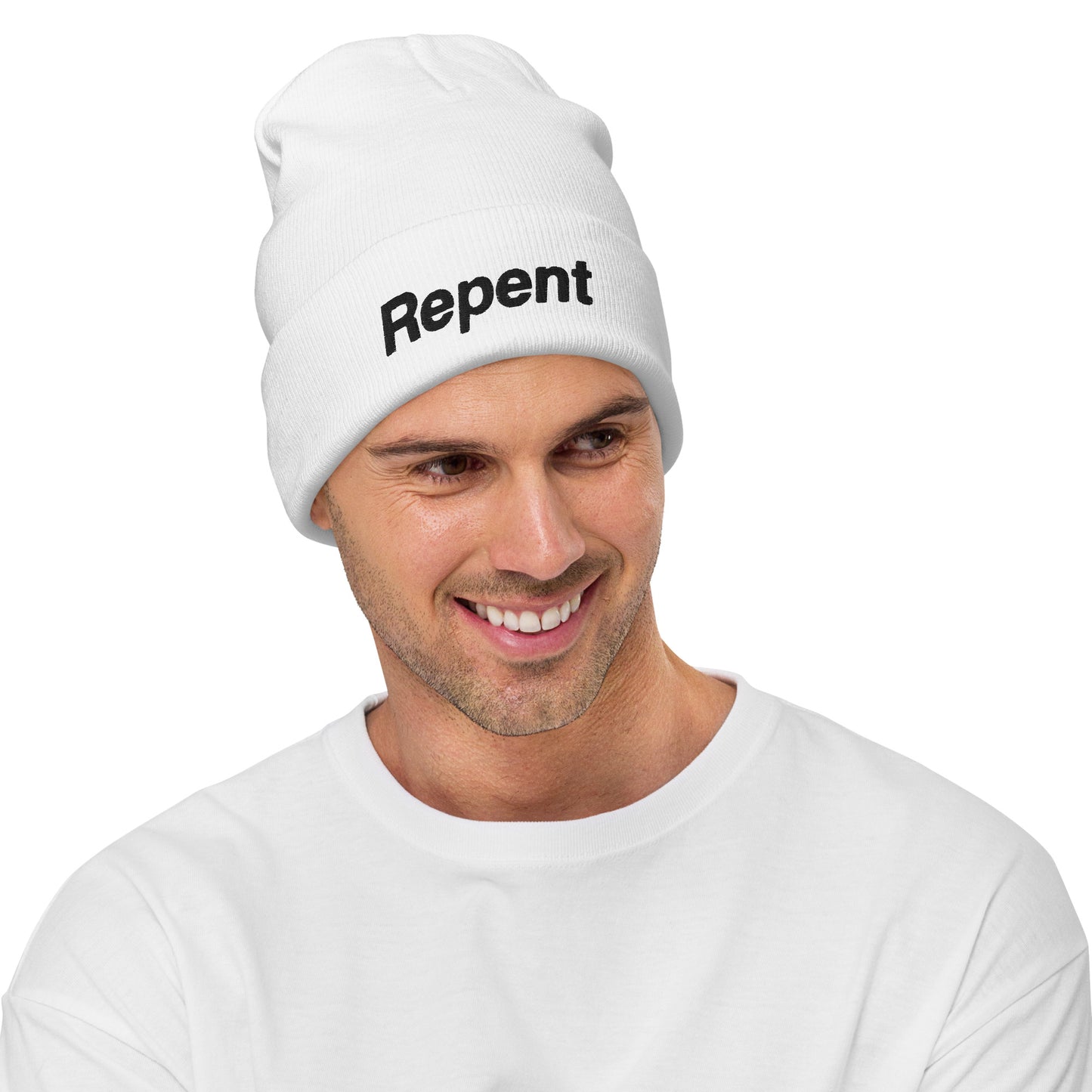 Embroidered Beanie
