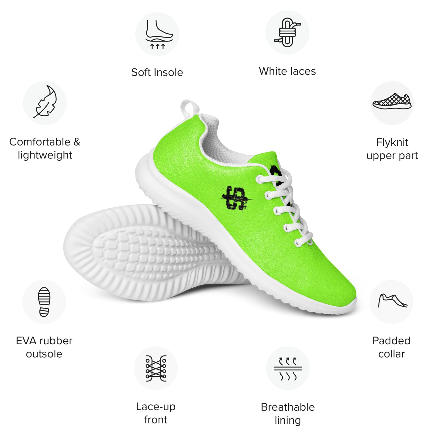 SUPA LIME men'z   athletic shoes