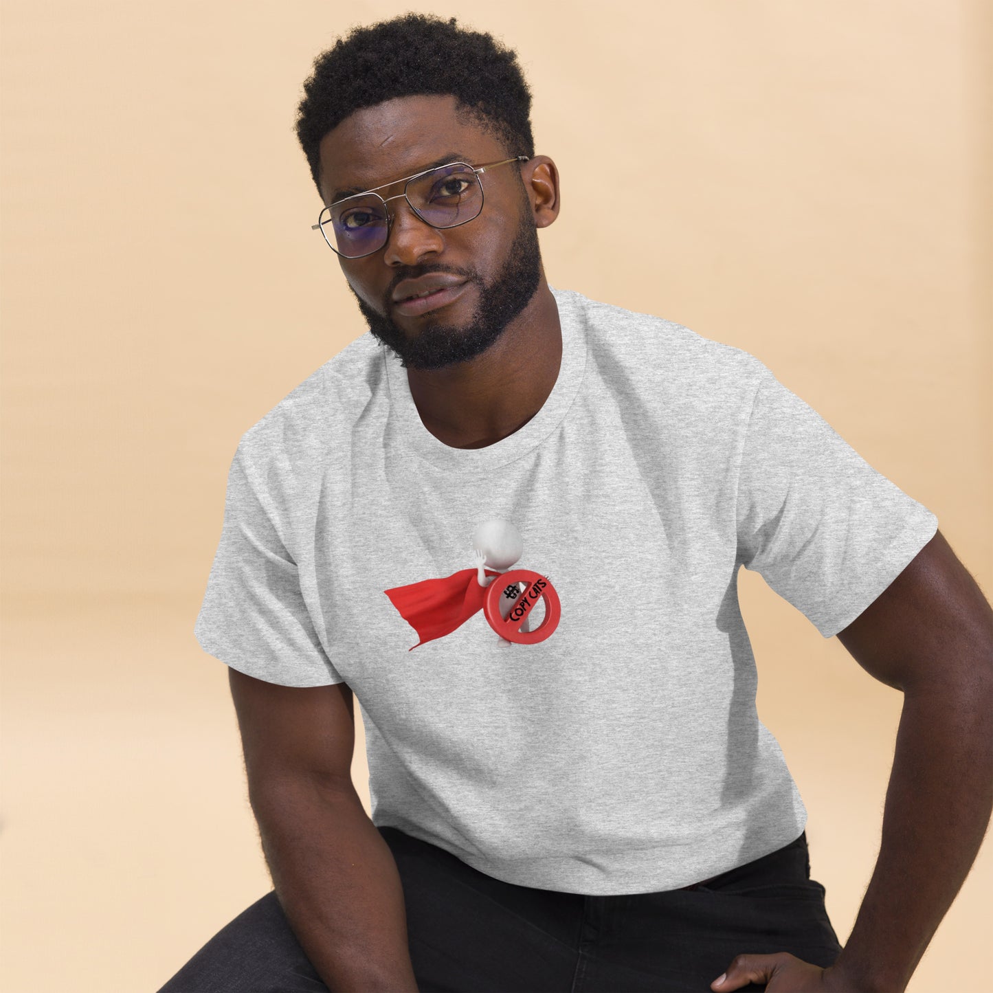 SuPeRKiDViCiouZ no copy cats  Men's classic tee