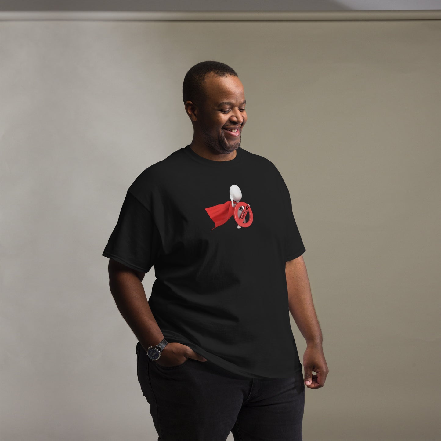 SuPeRKiDViCiouZ no copy cats  Men's classic tee