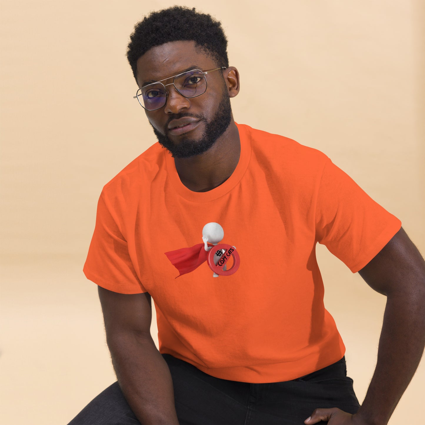 SuPeRKiDViCiouZ no copy cats  Men's classic tee