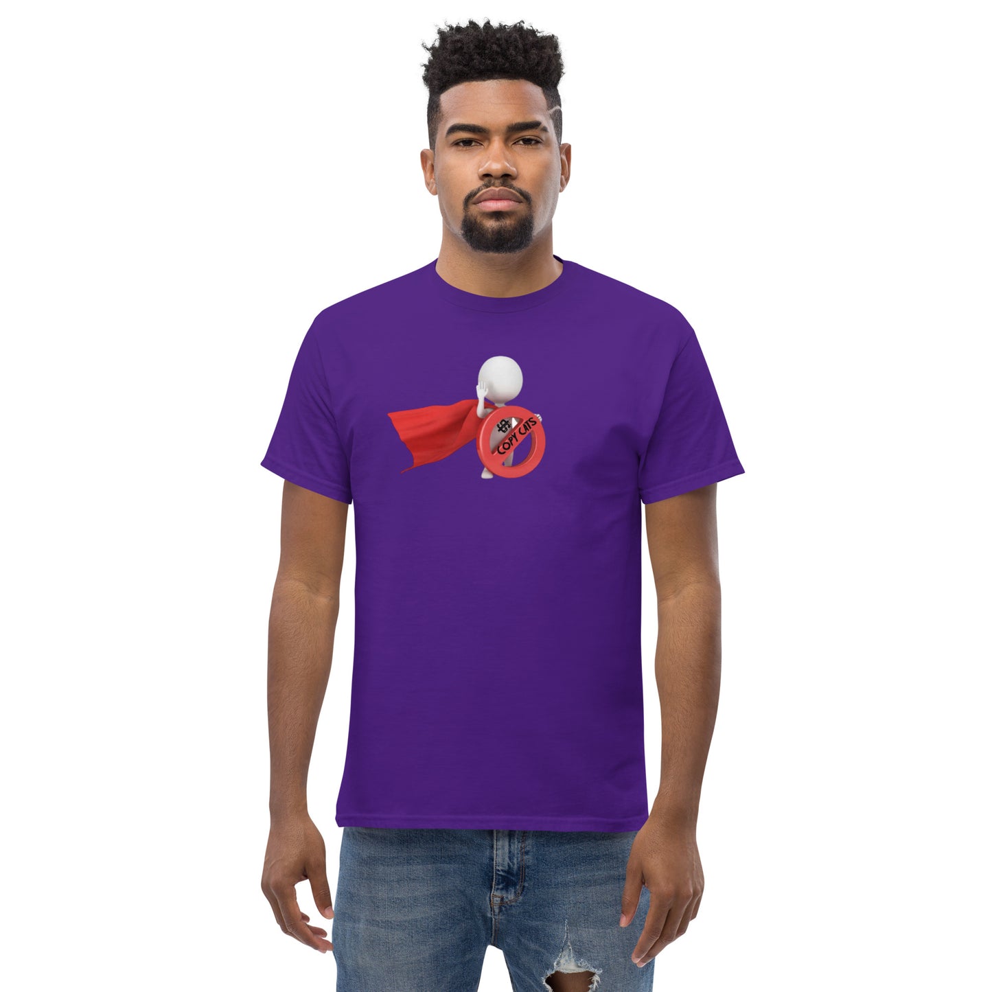 SuPeRKiDViCiouZ no copy cats  Men's classic tee