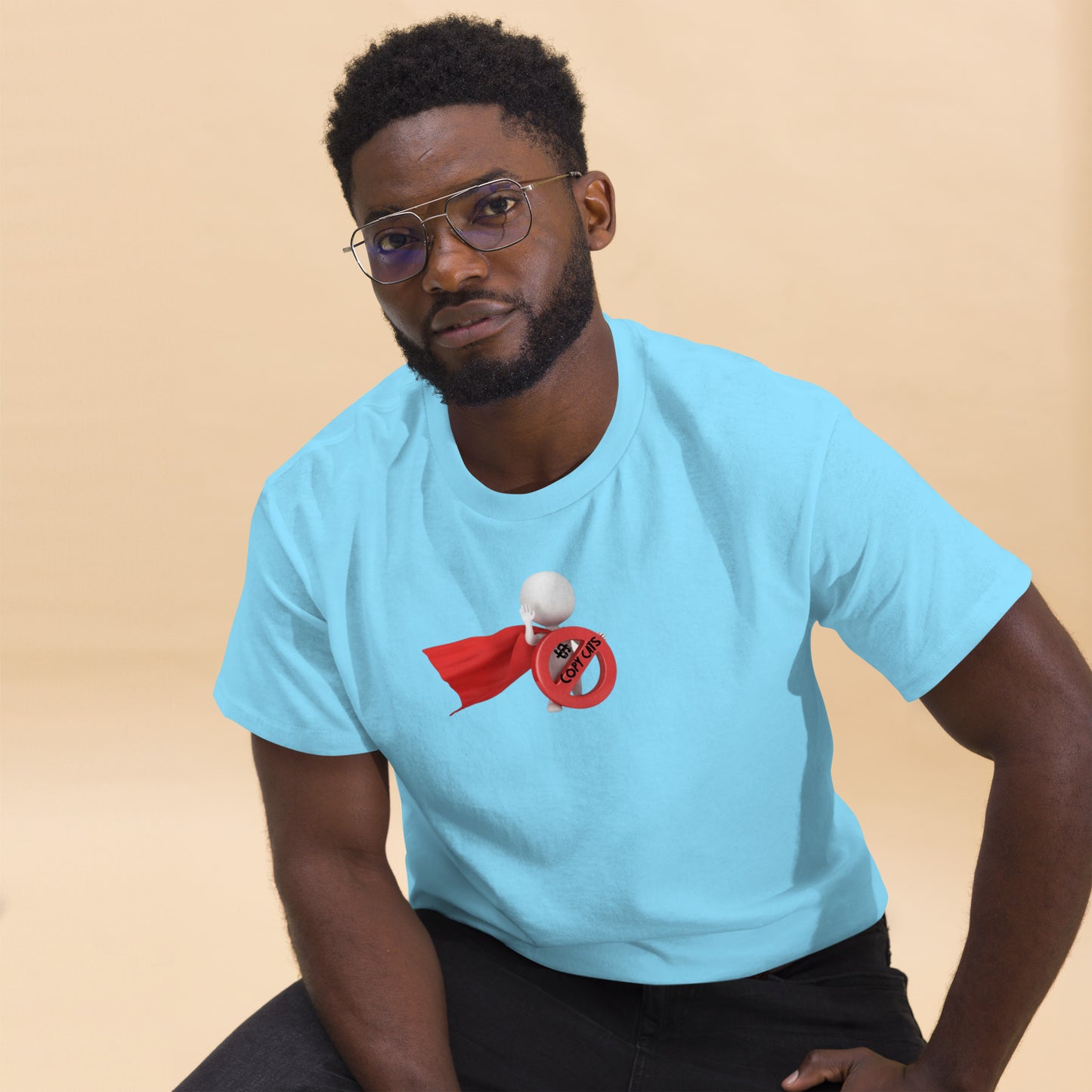 SuPeRKiDViCiouZ no copy cats  Men's classic tee