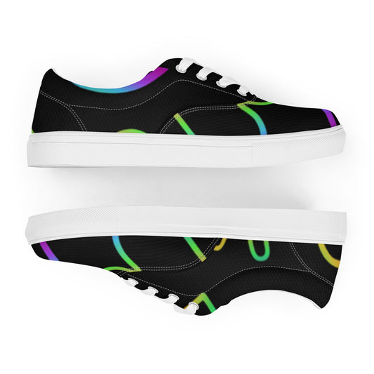 Men’s lace-up canvas shoes