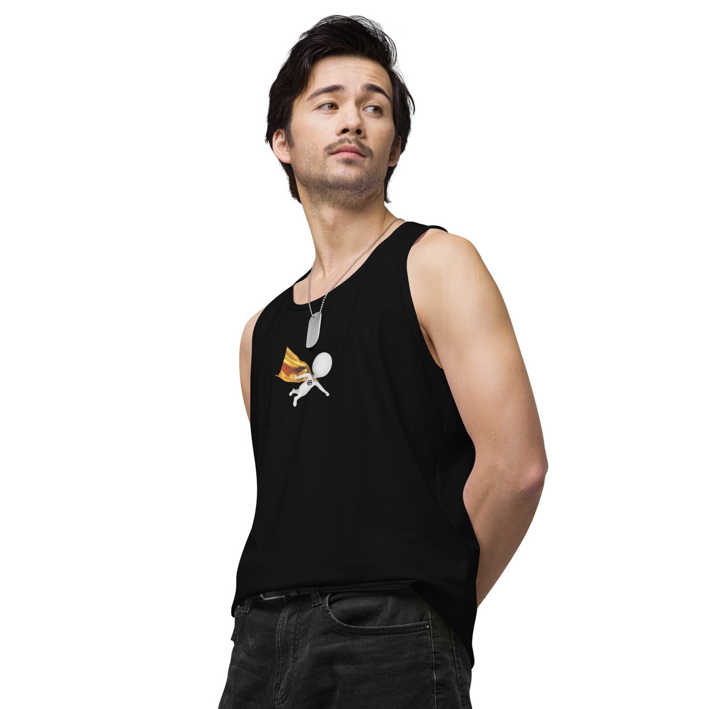 SuPeRKiDViCiouZ MEN'S premium tank top