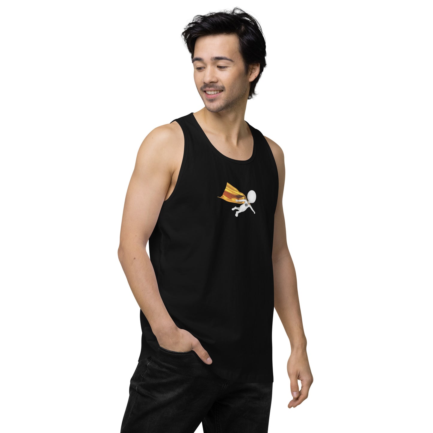 SuPeRKiDViCiouZ MEN'S premium tank top