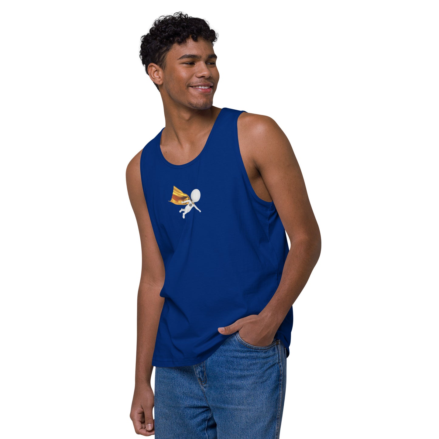 SuPeRKiDViCiouZ MEN'S premium tank top