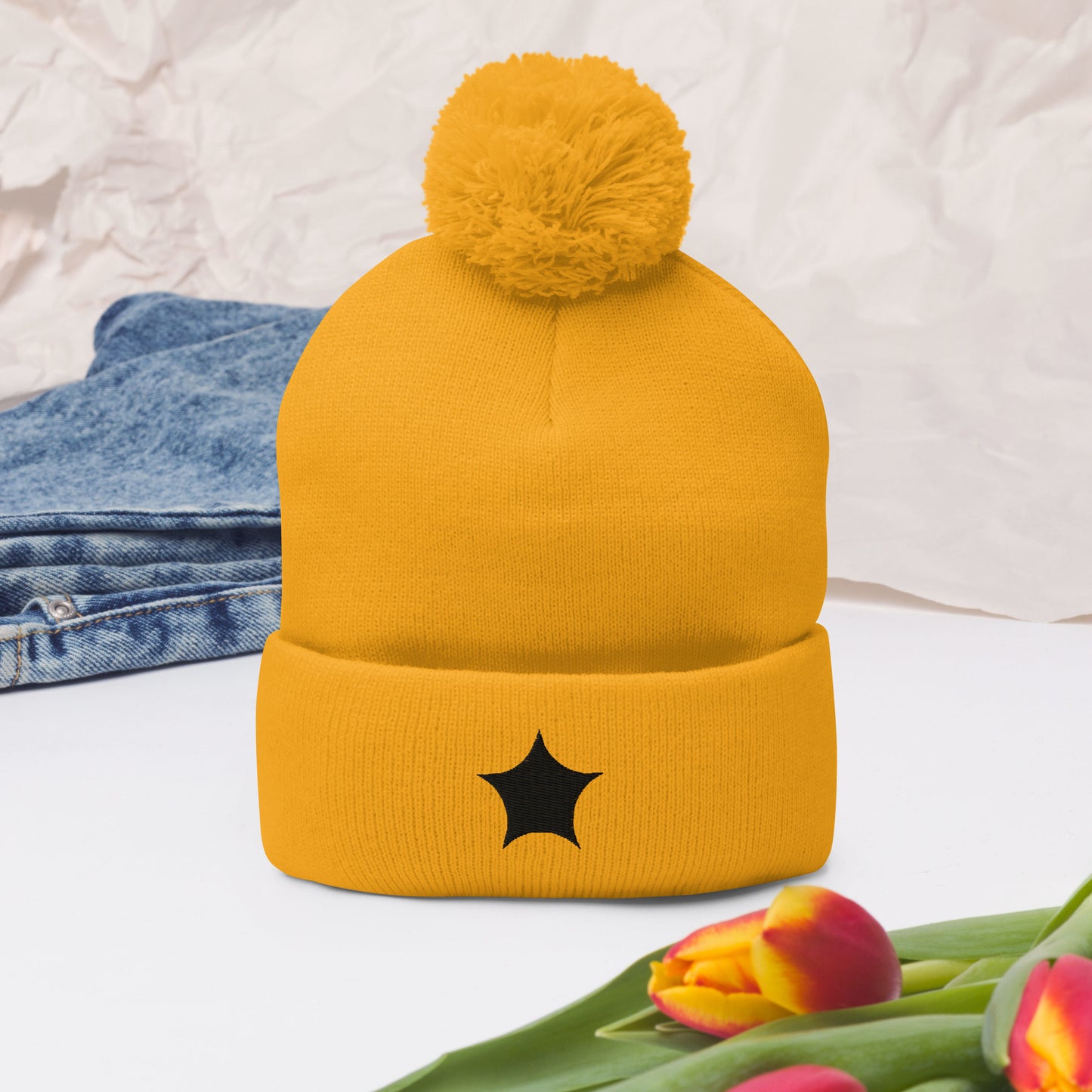 Pom-Pom Beanie