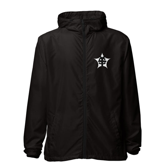 super Unisex lightweight zip up windbreaker