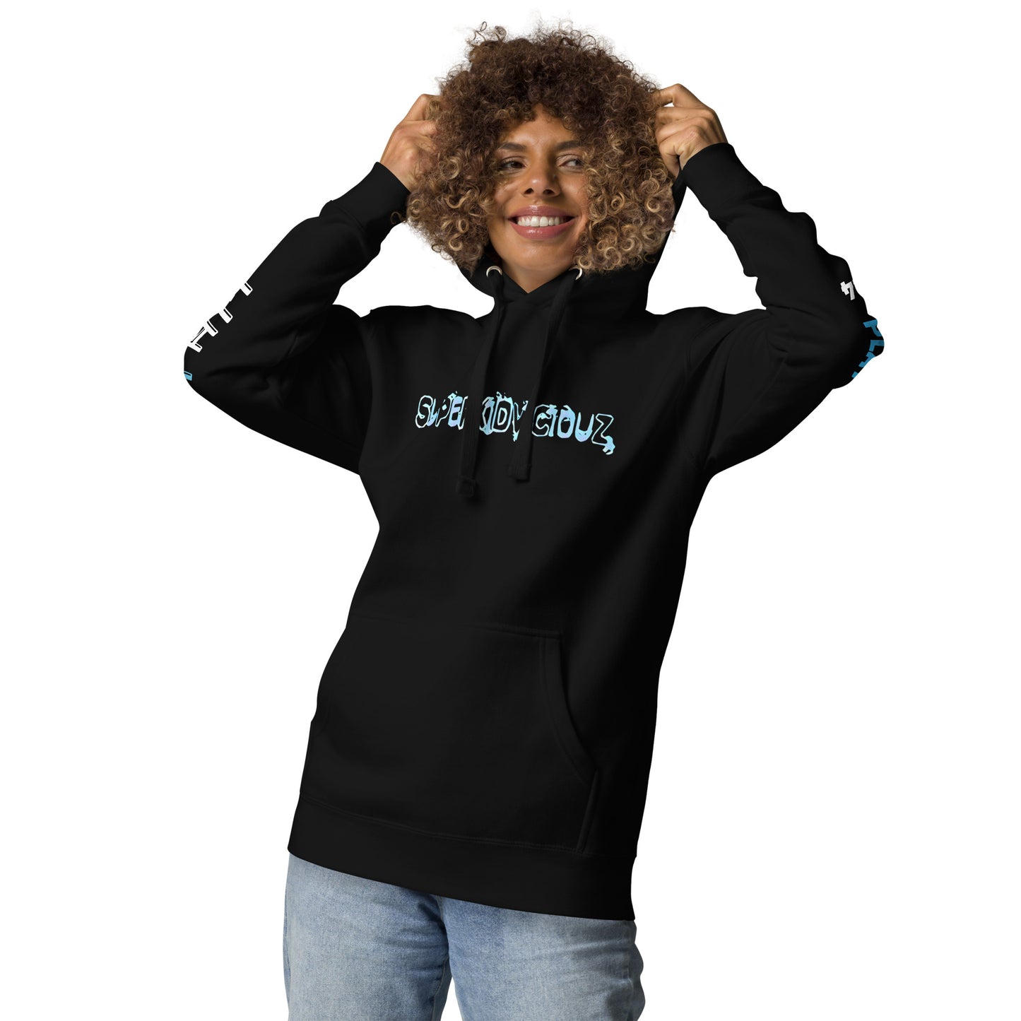 supa bleu Unisex Hoodie