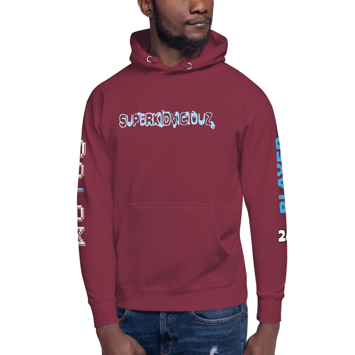 supa bleu Unisex Hoodie