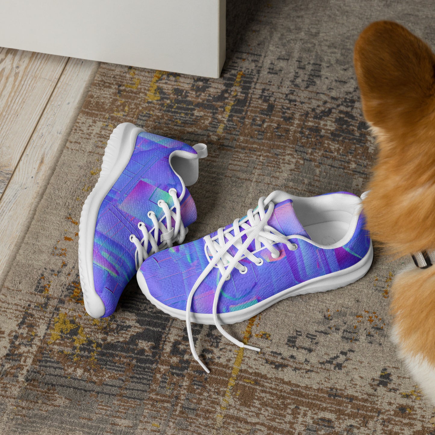 super neon purple Women’s athletic shoes