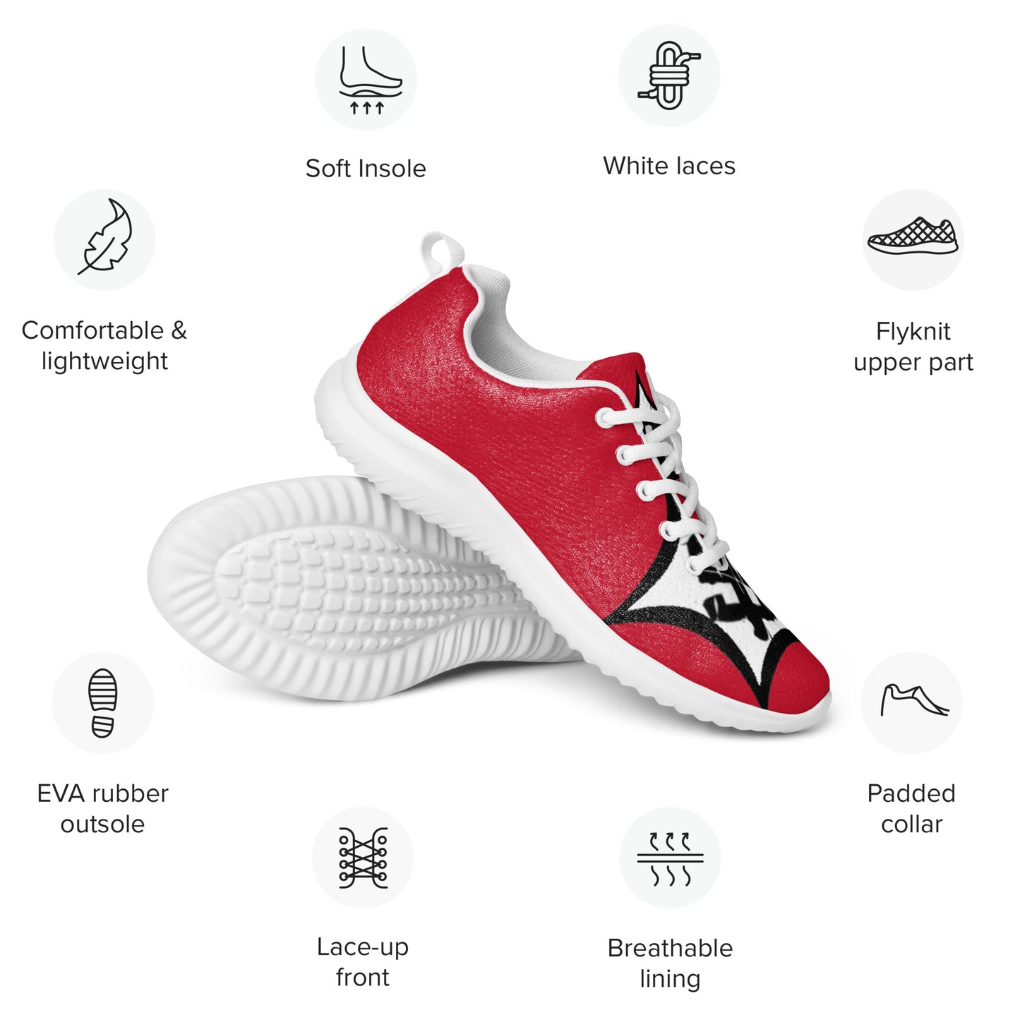 supa red Women’s athletic shoes
