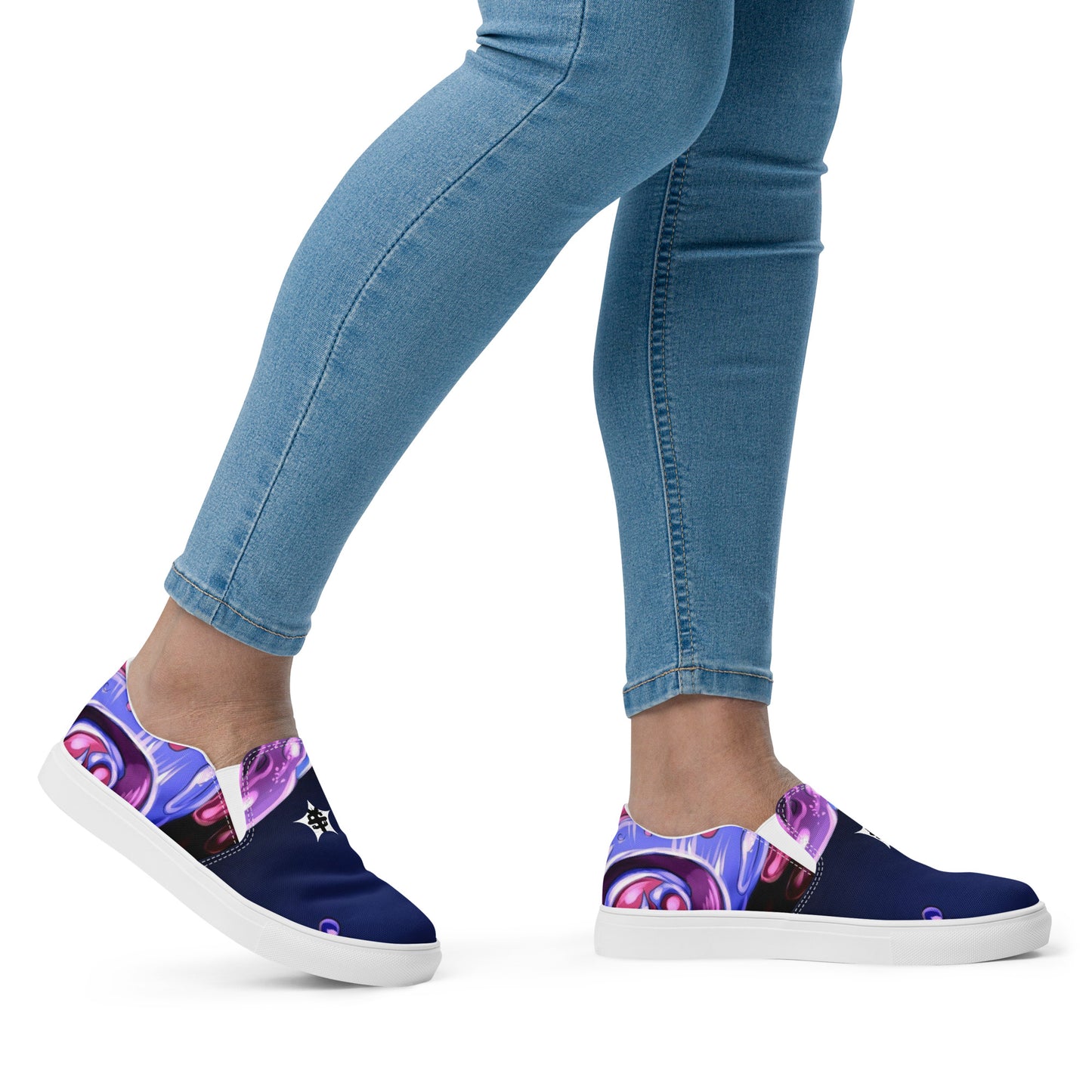 SUPA PINK Women’s slip-on canvas shoes